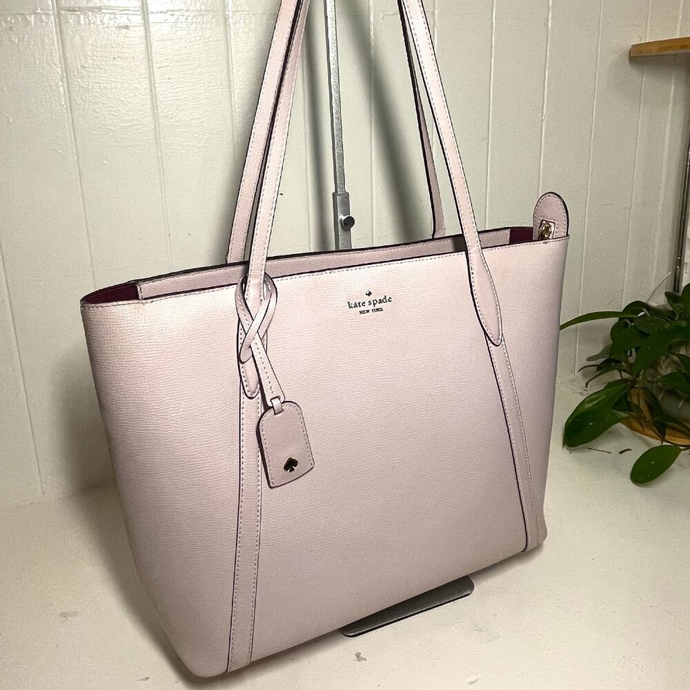 Kate Spade Cara Large Tote - Light Pink/Lilac - Picture 2 of 12